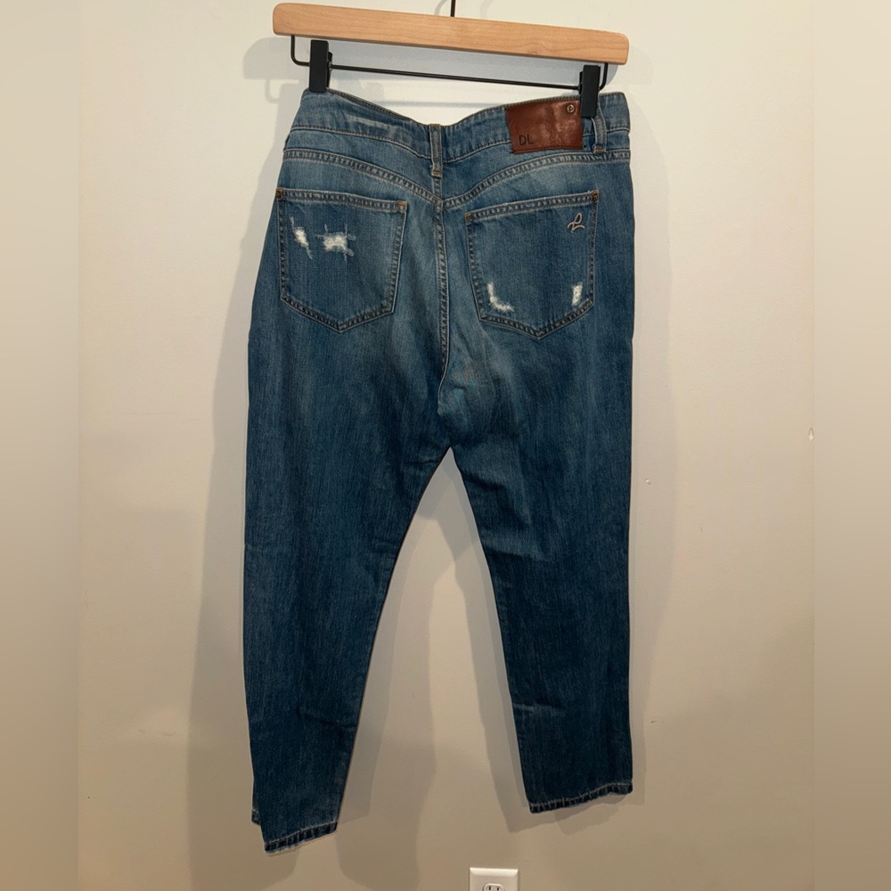 DL1961 Women's Distressed Nolita Slouchy Slim Jeans 28‎ - Picture 5 of 12
